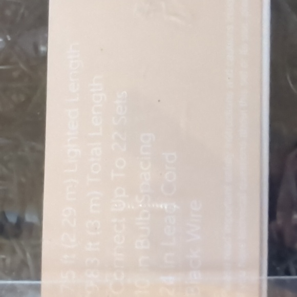 New Greenhouse Place and Time Clear String Lights 10 count - Picture 2 of 3